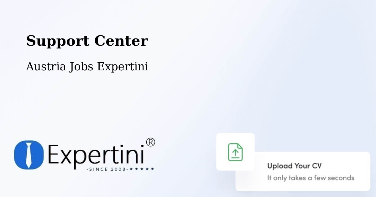 Support Services – Wimpassing - Austria Jobs Expertini